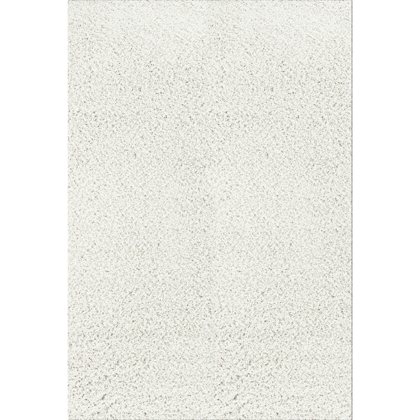 Tapis Shaggy Moderne Blanc Boracay
