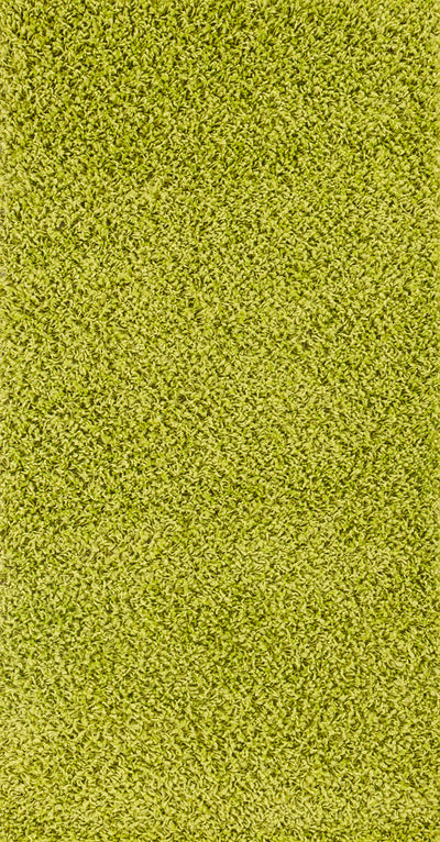 Tapis Shaggy Moderne Vert Boracay