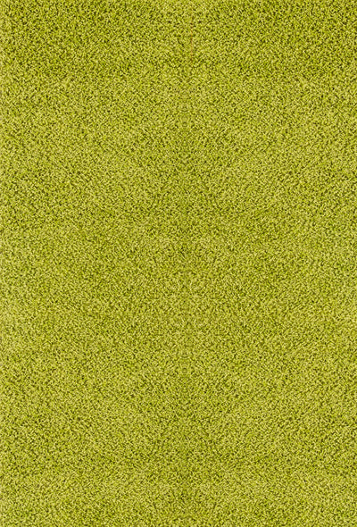 Tapis Shaggy Moderne Vert Boracay