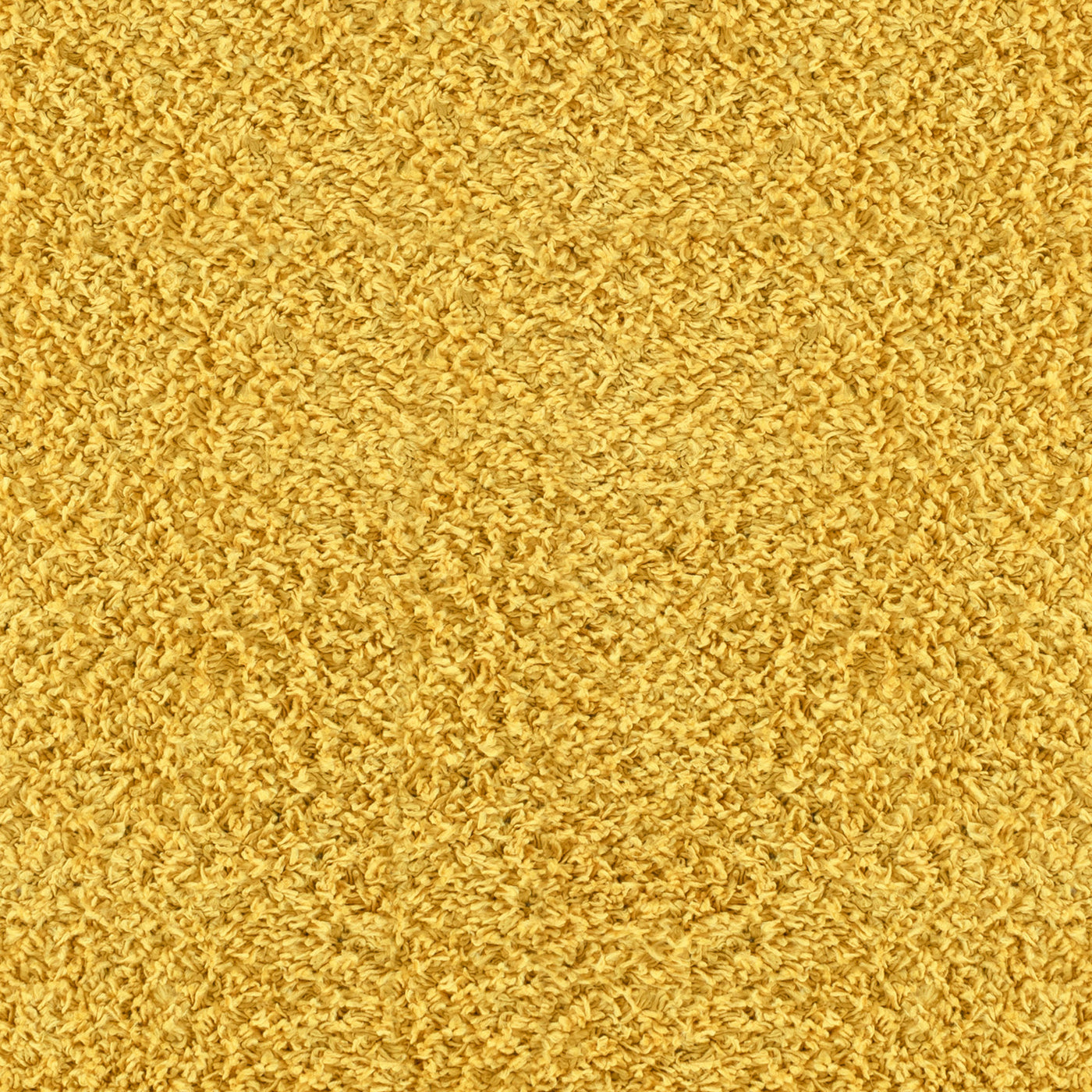 Tapis de Couloir Shaggy Moderne Jaune Boracay
