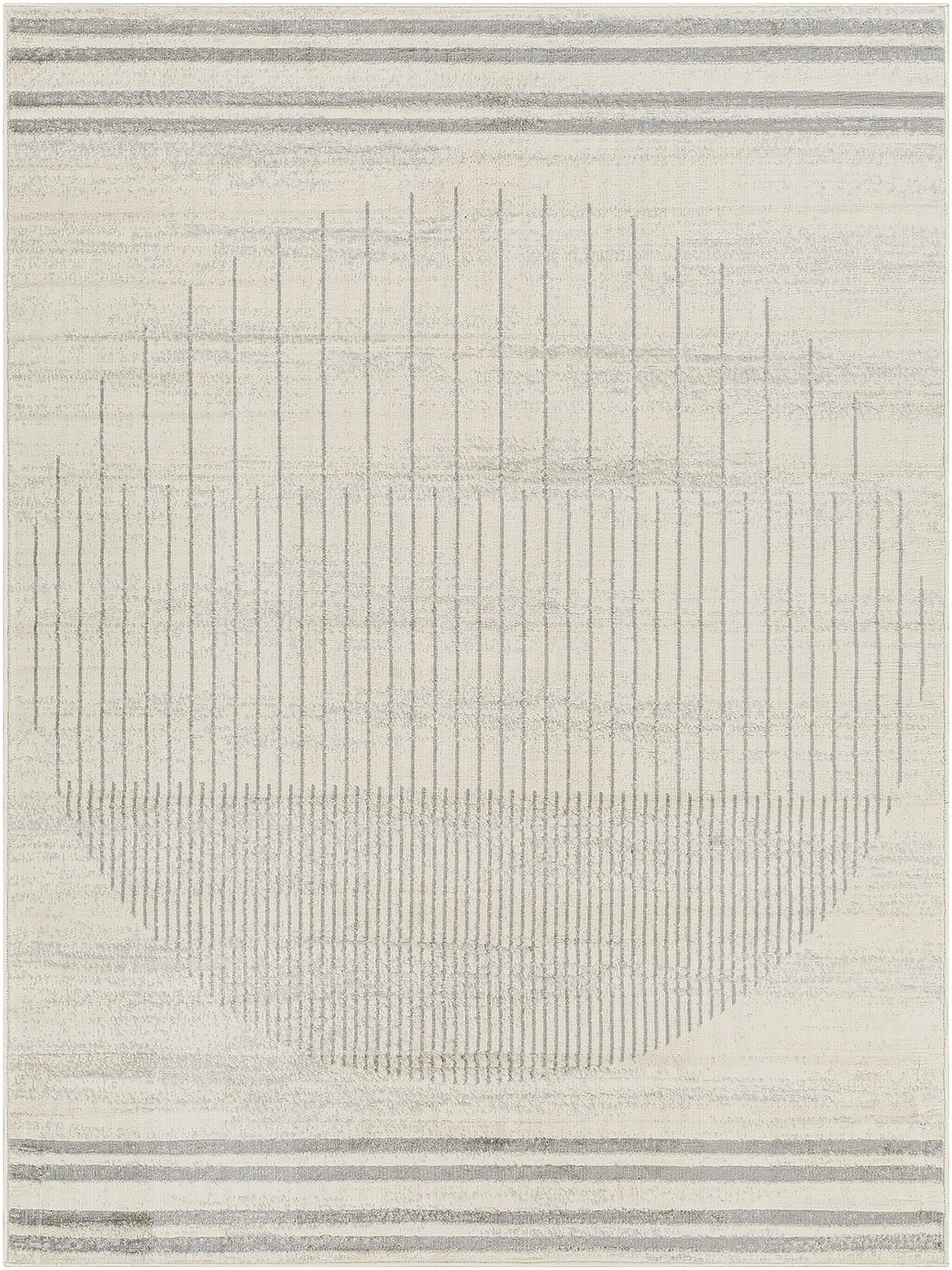 Tapis Scandinave Moderne Ivoire/Gris Santiago
