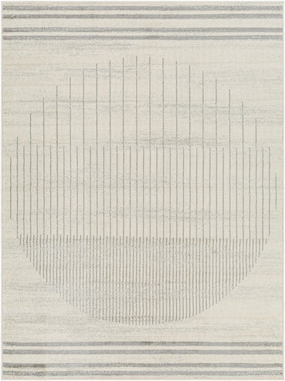 Tapis Scandinave Moderne Ivoire/Gris Santiago