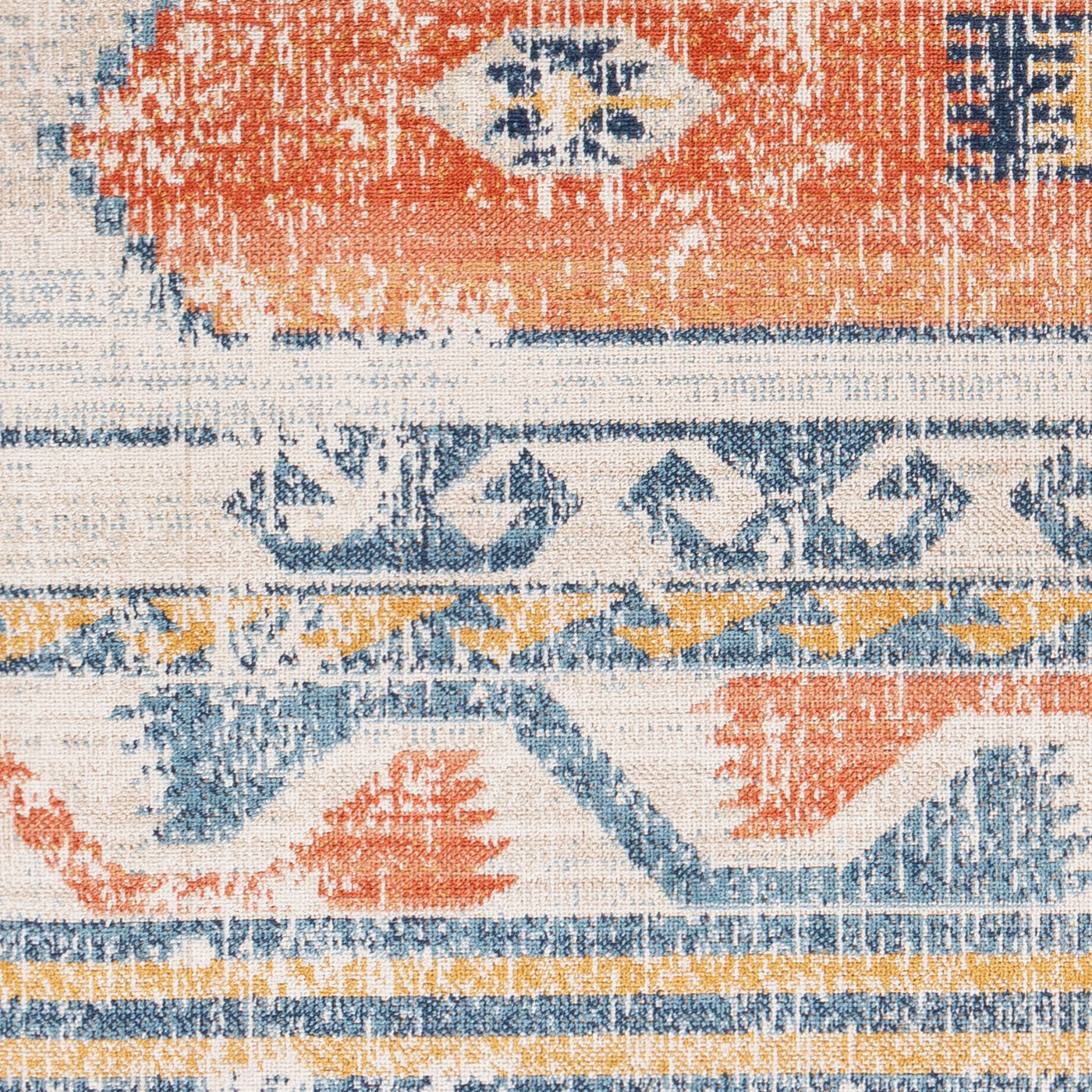 Tapis d'Extérieur/Intérieur Rouge/Bleu Bago