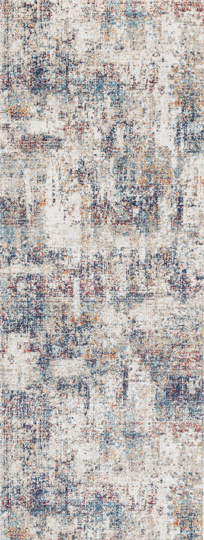 Tapis d'Extérieur/Intérieur Bleu/Gris Asward