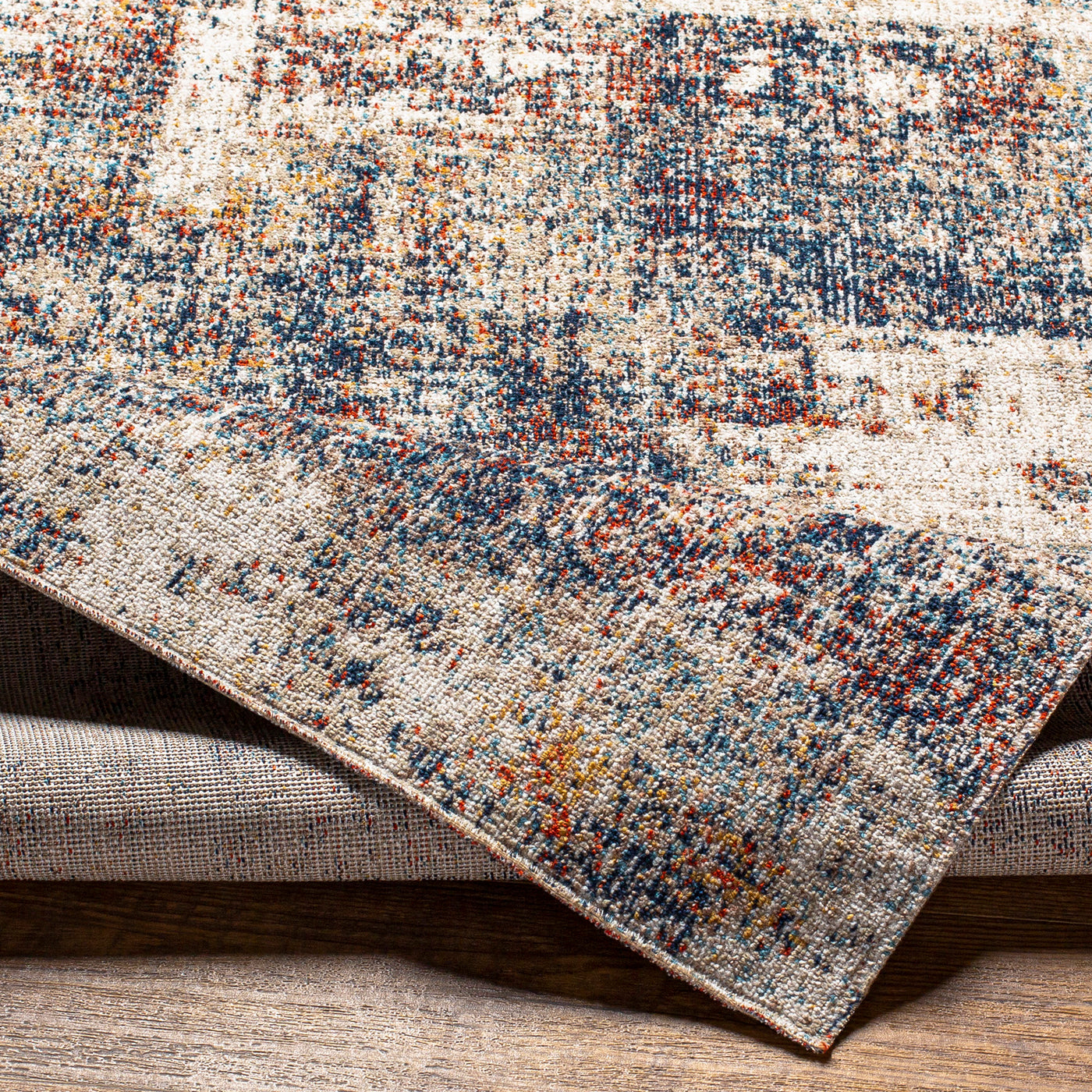Tapis d'Extérieur/Intérieur Bleu/Gris Asward