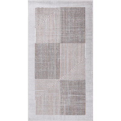 Tapis Scandinave Bohème Gris/Beige Charlestown
