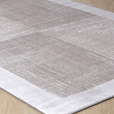 Tapis Scandinave Bohème Gris/Beige Charlestown