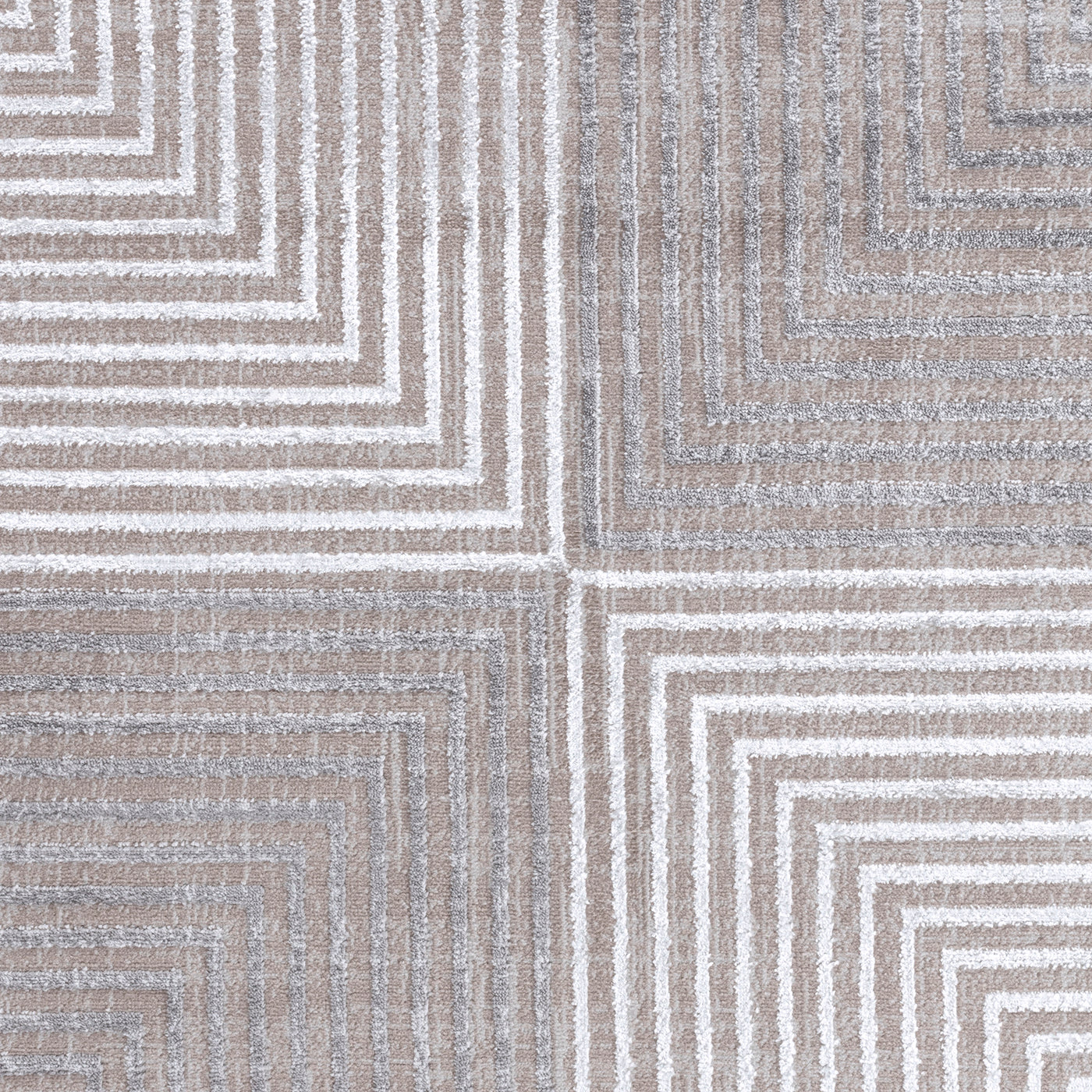 Tapis Scandinave Bohème Gris/Beige Charlestown