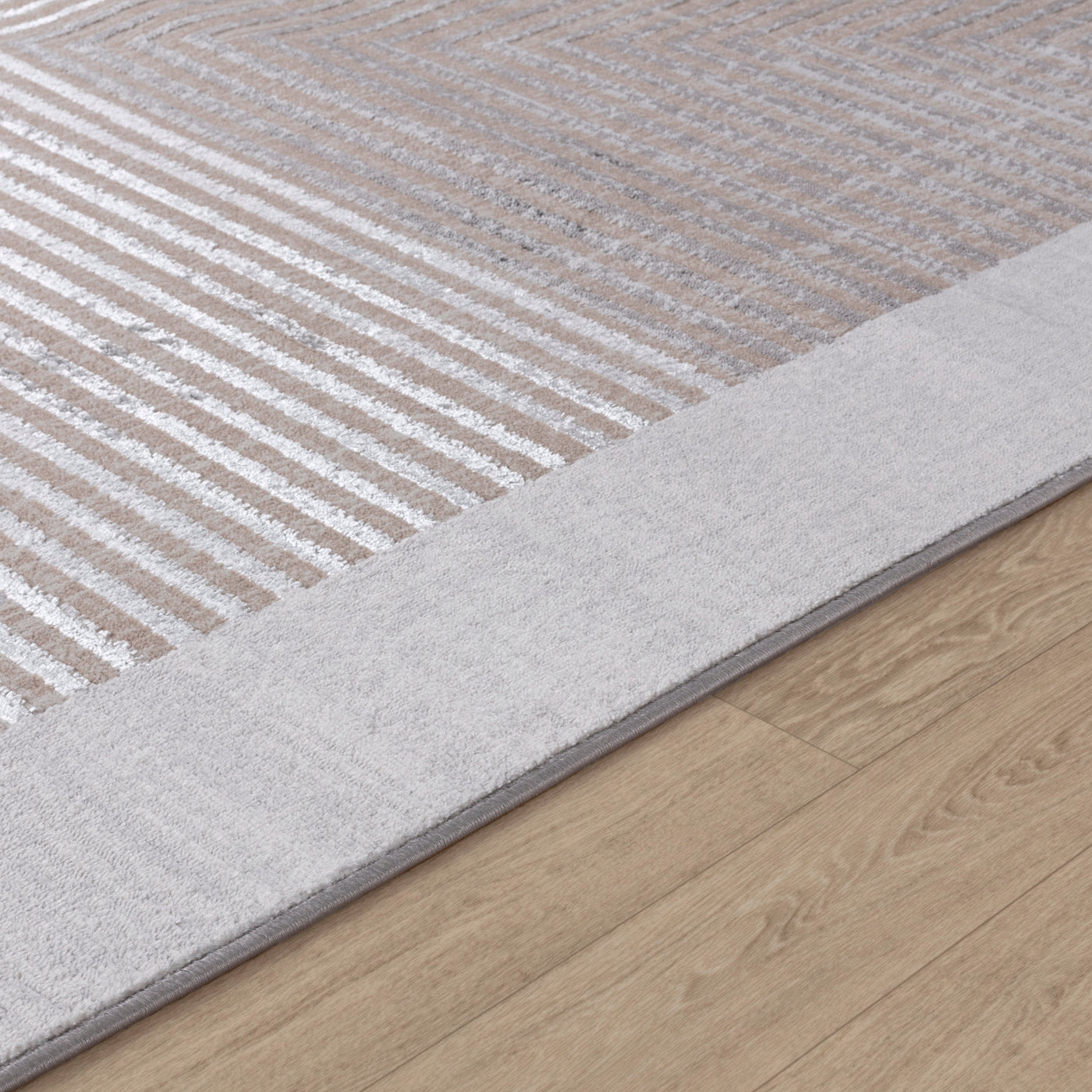 Tapis Scandinave Bohème Gris/Beige Charlestown