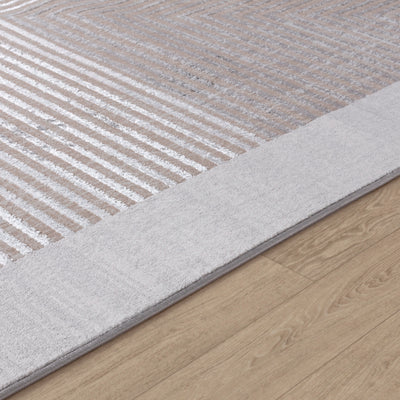 Tapis Scandinave Bohème Gris/Beige Charlestown