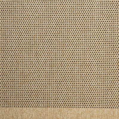 Tapis d'Extérieur/Intérieur Aspect Jute Beige/Noir Burlington