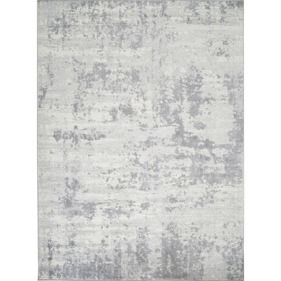Tapis Abstrait Moderne Gris/Ivoire Dali