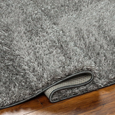 Tapis Shaggy Moderne Gris Foncé Dadu