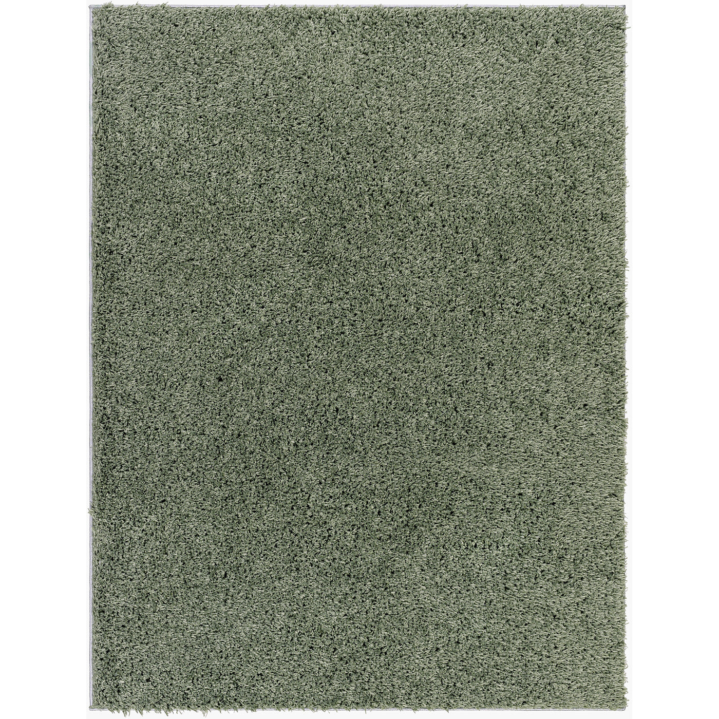 Tapis Shaggy Moderne Vert Dadu