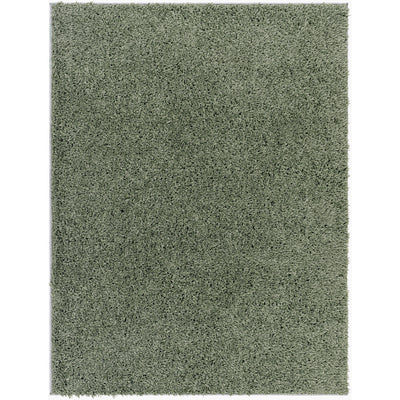 Tapis Shaggy Moderne Vert Dadu