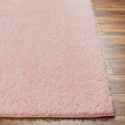 Tapis Shaggy Moderne Rose Clair Dadu