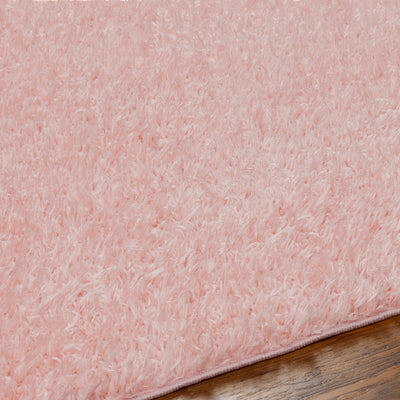 Tapis Shaggy Moderne Rose Clair Dadu