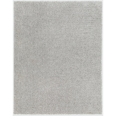 Tapis Shaggy Moderne Gris Clair Dadu