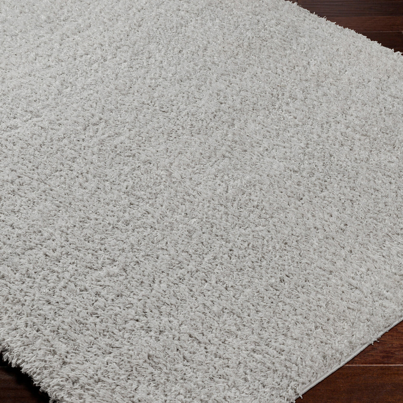 Tapis Shaggy Moderne Gris Clair Dadu
