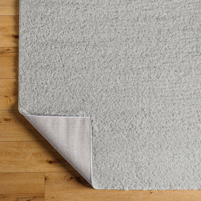 Tapis Shaggy Moderne Gris Clair Dadu