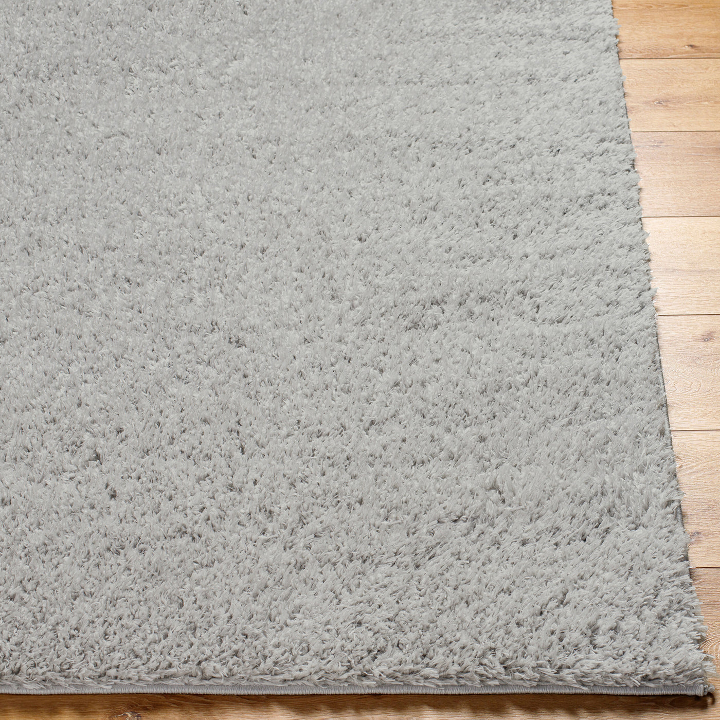 Tapis Shaggy Moderne Gris Clair Dadu