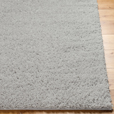 Tapis Shaggy Moderne Gris Clair Dadu