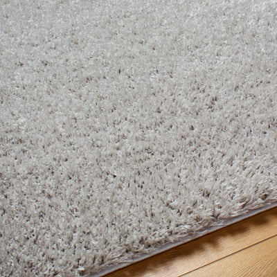 Tapis Shaggy Moderne Gris Clair Dadu