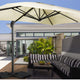 parasol deporte beige reconditonne