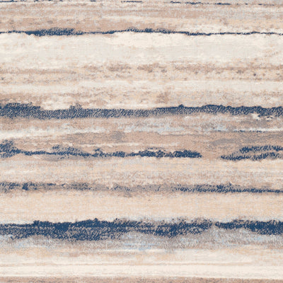 Tapis Scandinave Moderne Blanc/Gris/Bleu Dusel