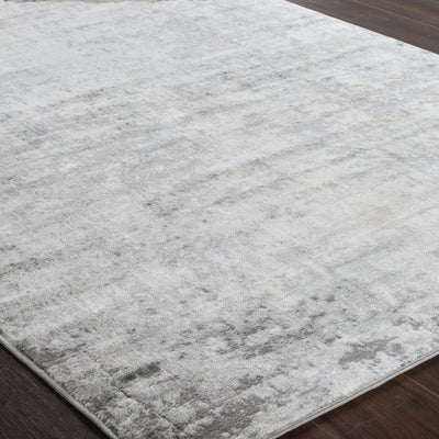 Tapis de Couloir Abstrait Utrecht Moderne Blanc/Gris