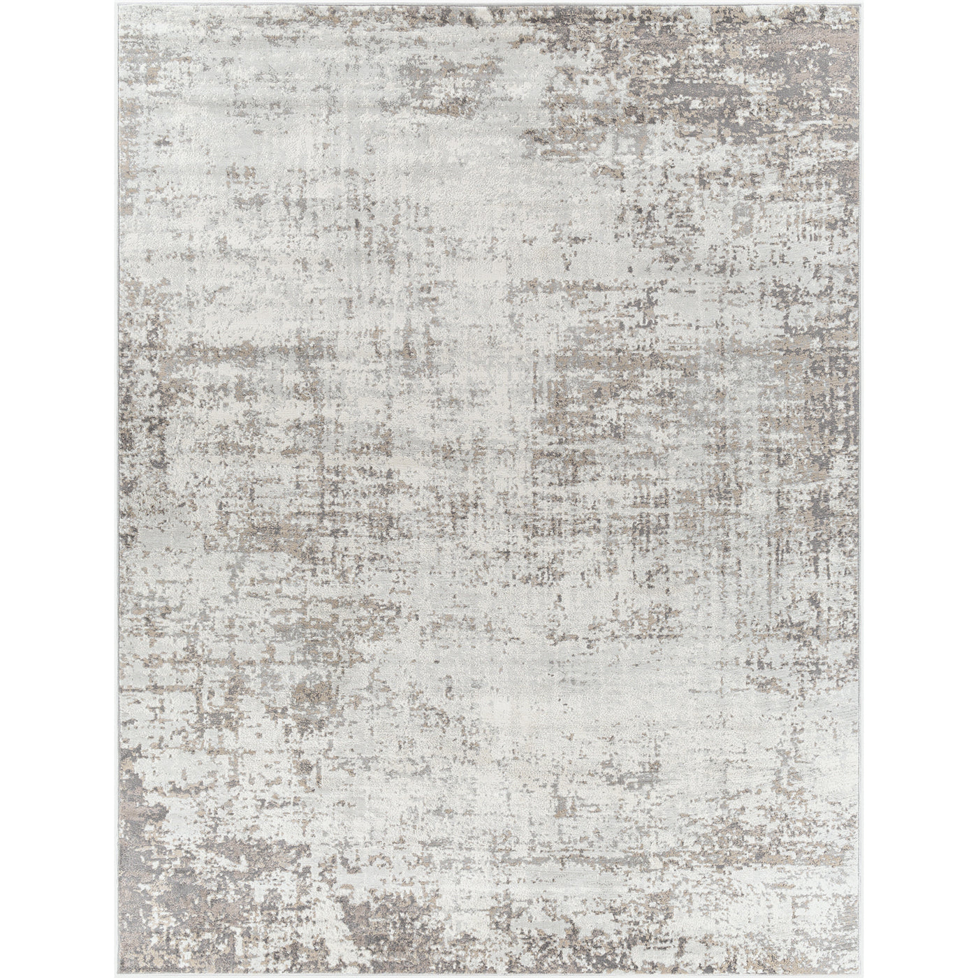 Tapis Abstrait Utrecht Moderne Gris/Marron