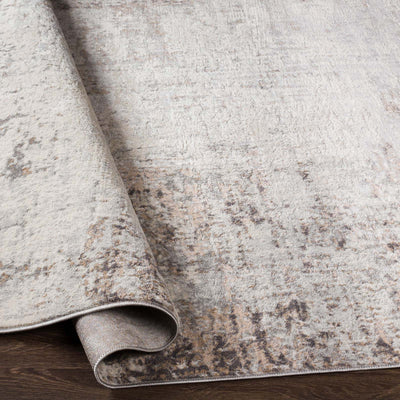 Tapis Abstrait Utrecht Moderne Gris/Marron