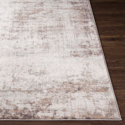 Tapis Abstrait Utrecht Moderne Gris/Marron