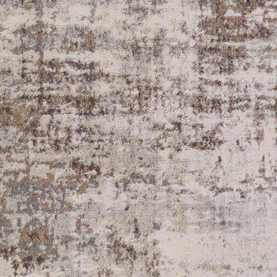 Tapis Abstrait Utrecht Moderne Gris/Marron