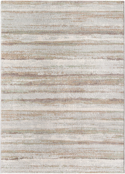 Tapis Scandinave Moderne Brun/Vert Dusel