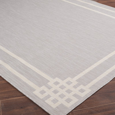 Tapis d'Extérieur/Intérieur Gris/Ivoire  Heerlen