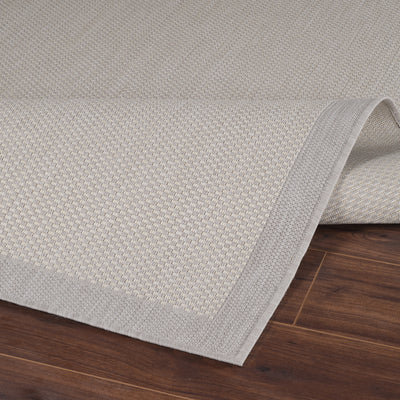 Tapis d'Extérieur/Intérieur Ivoire/Gris Kiriki
