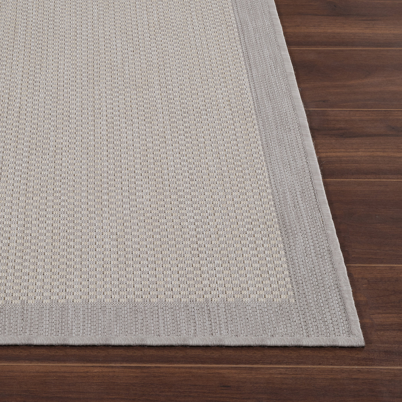 Tapis d'Extérieur/Intérieur Ivoire/Gris Kiriki