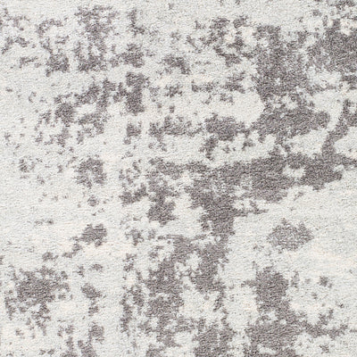 Tapis Abstrait Moderne Gris/Blanc Dunkirk