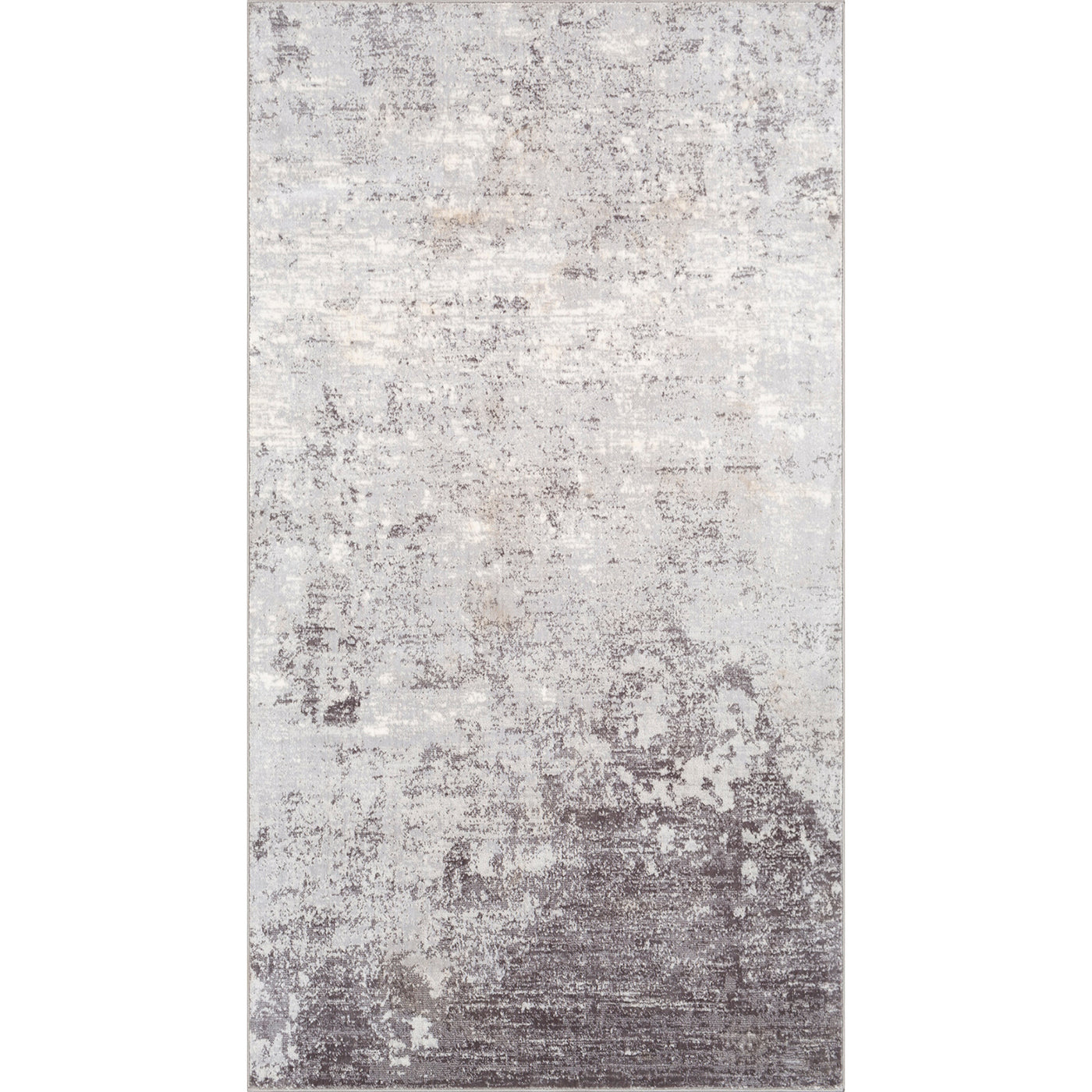 Tapis Abstrait Moderne Gris/Blanc Bangkok