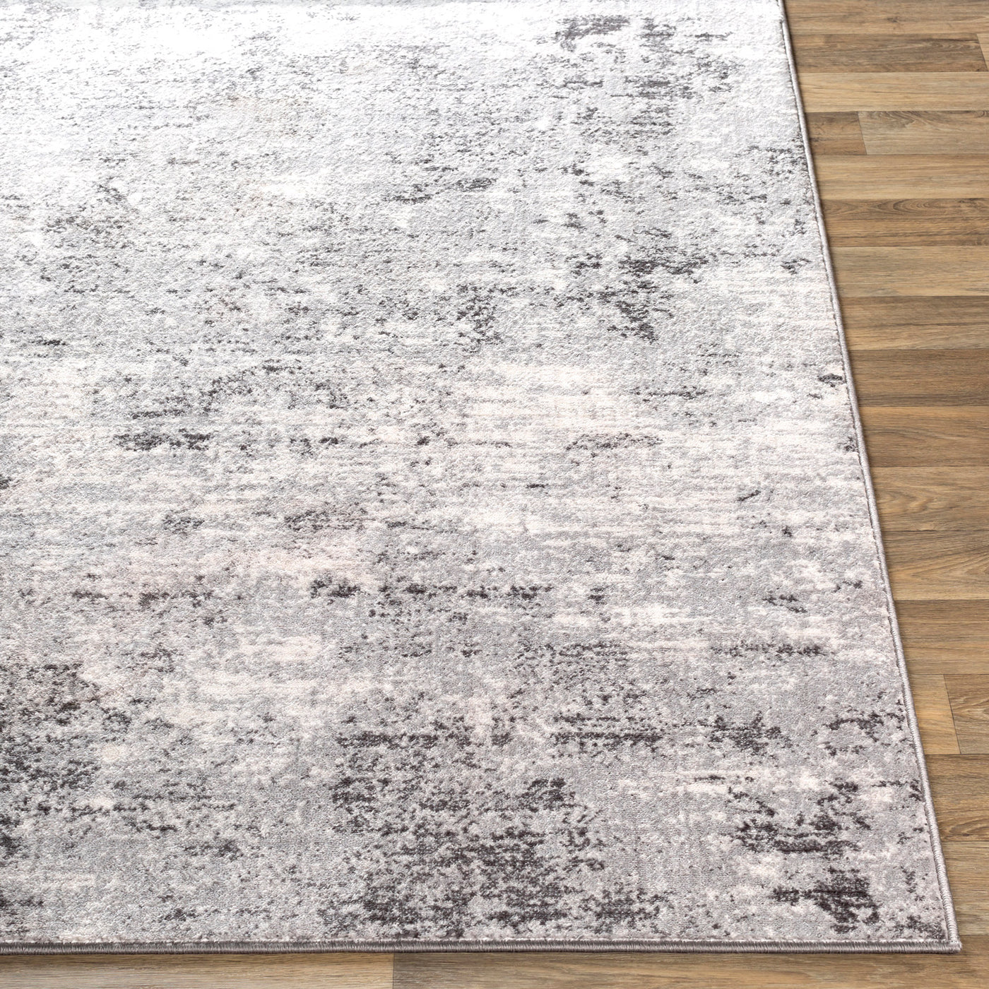 Tapis Abstrait Moderne Gris/Blanc Bangkok
