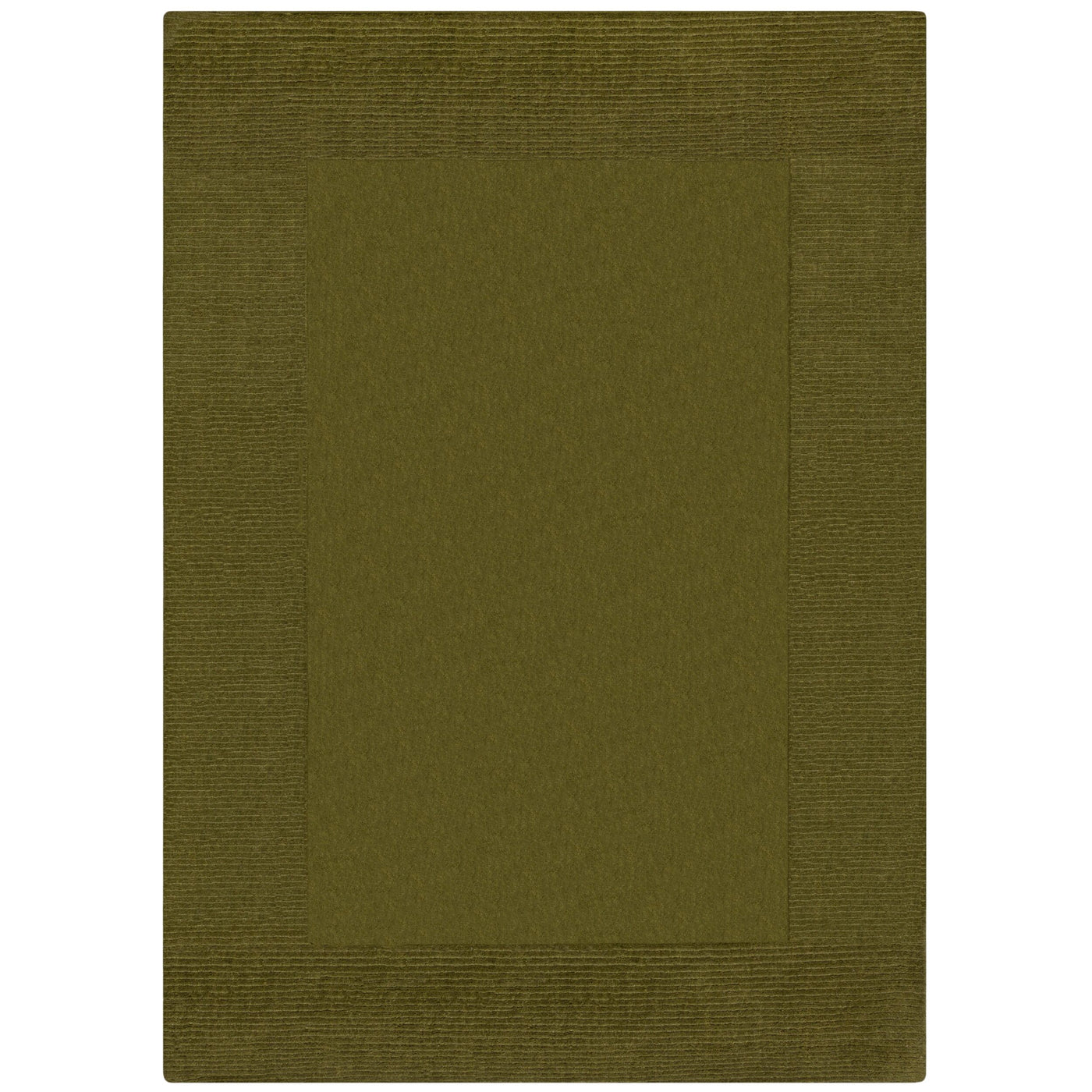 Tapis en laine Siena Vert Olive