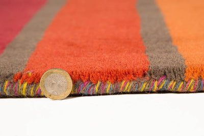 Tapis en laine Candy Multicolore