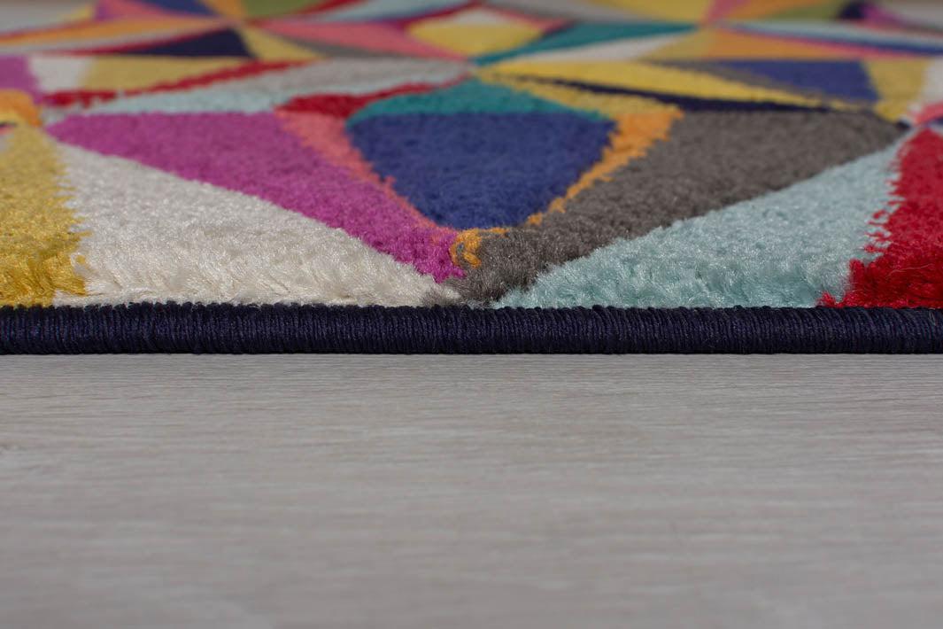 Tapis de couloir Danza Multicolore 66x230cm